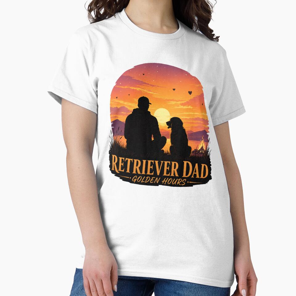 Retriever Dad Golden Hours by zoughlal