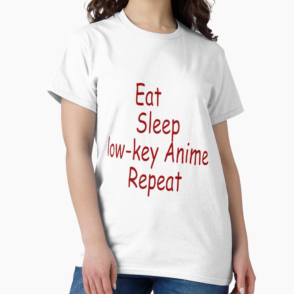 Eat sleep lowkey anime repeat by Elijah5455