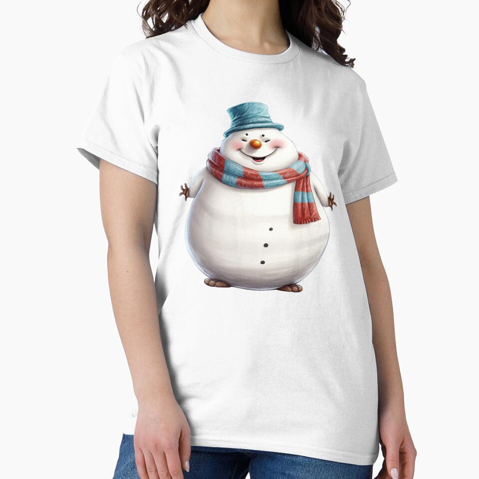 Chubby Snowman During Christmas.   Number  4 by fredgarden8
