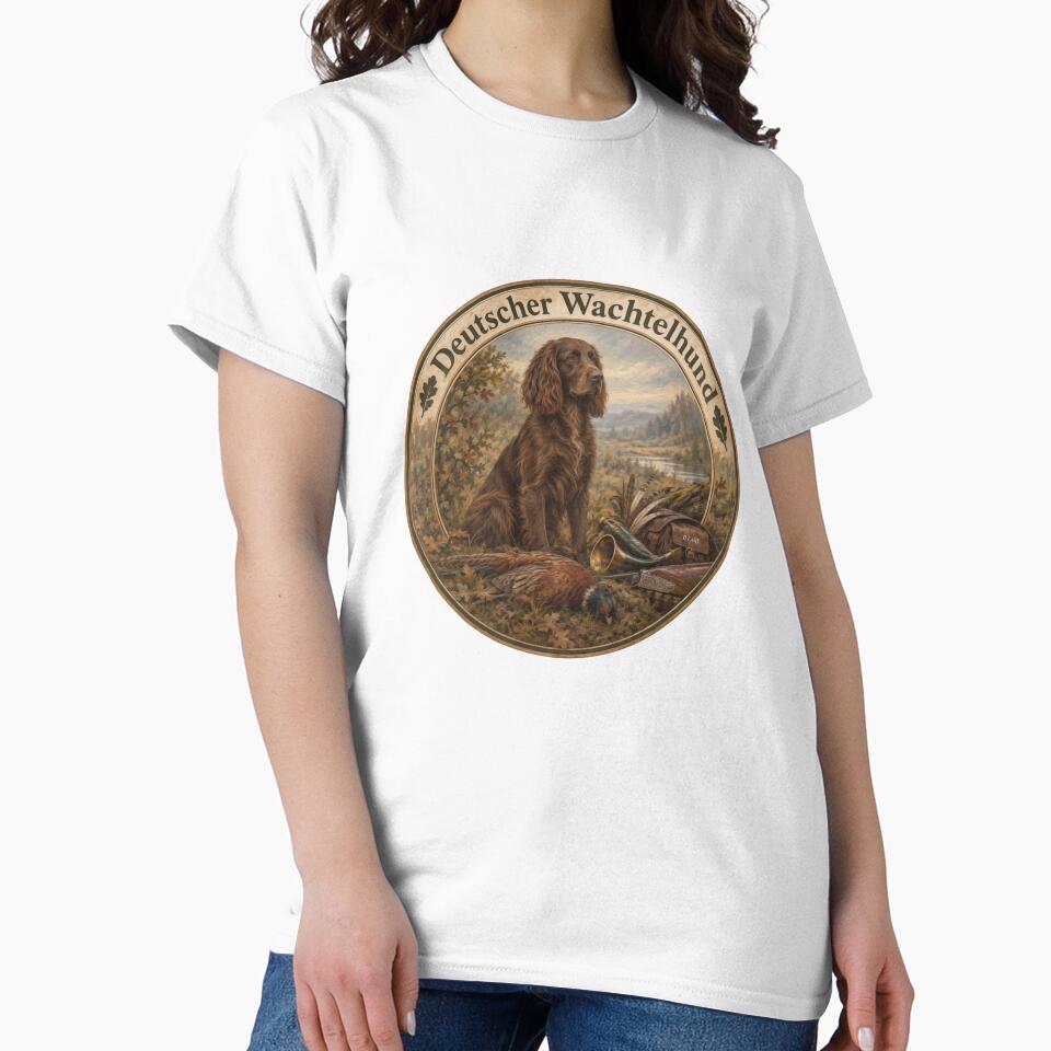 Deutscher Wachtelhund Hunting Art – German Spaniel by TammyHunterArt