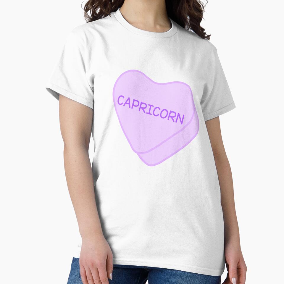 Capricorn Purple Candy Heart Sweet Heart Cute by SlimyFish