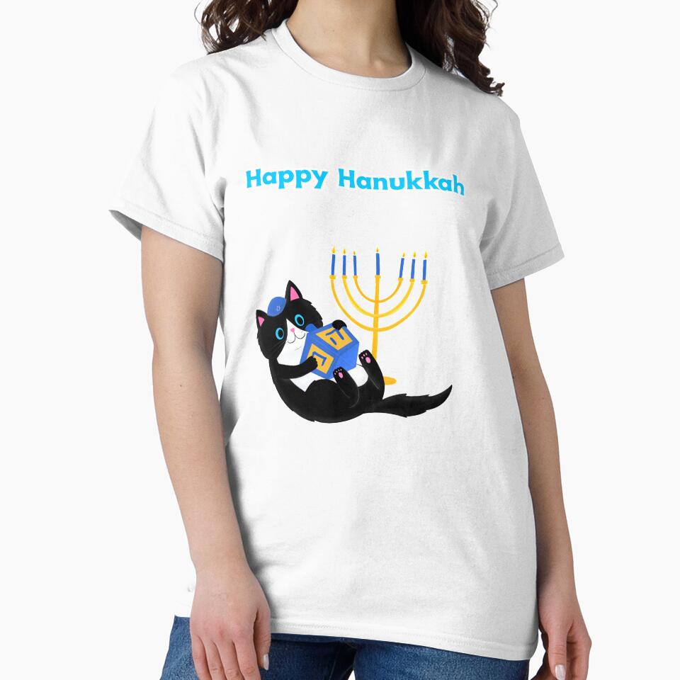 Happy Hanukkah - Cat by Mechanical-Artt