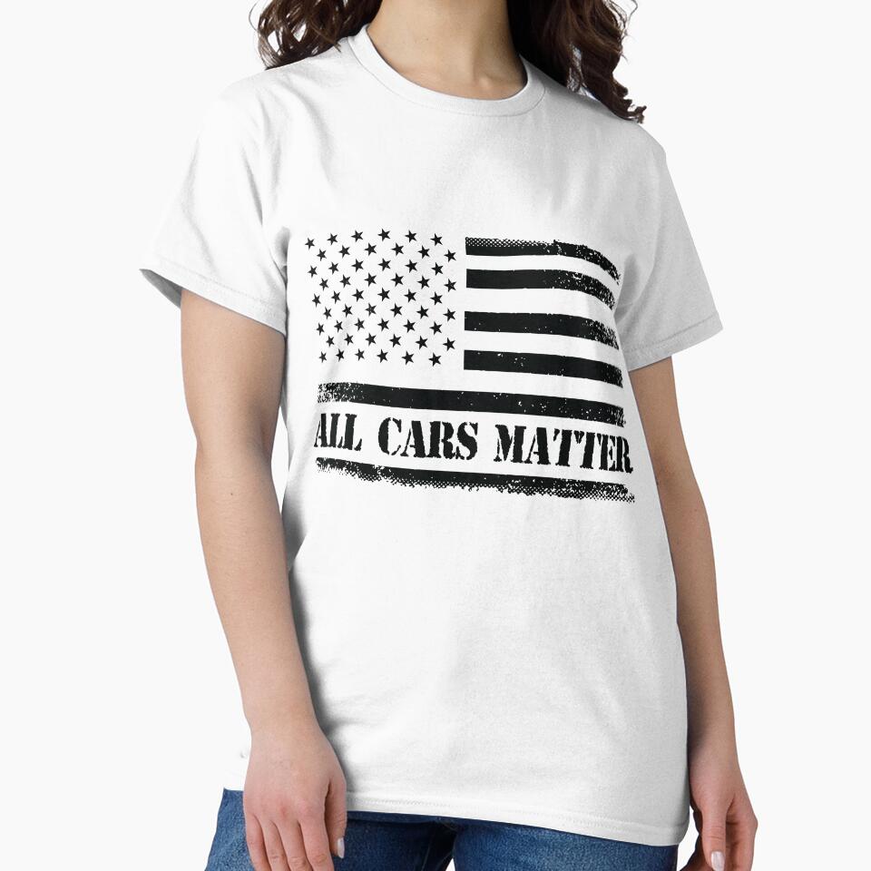 All Cars Matter Funny Mechanic Recovery Army USA Flag Vintage by Jokerstyle