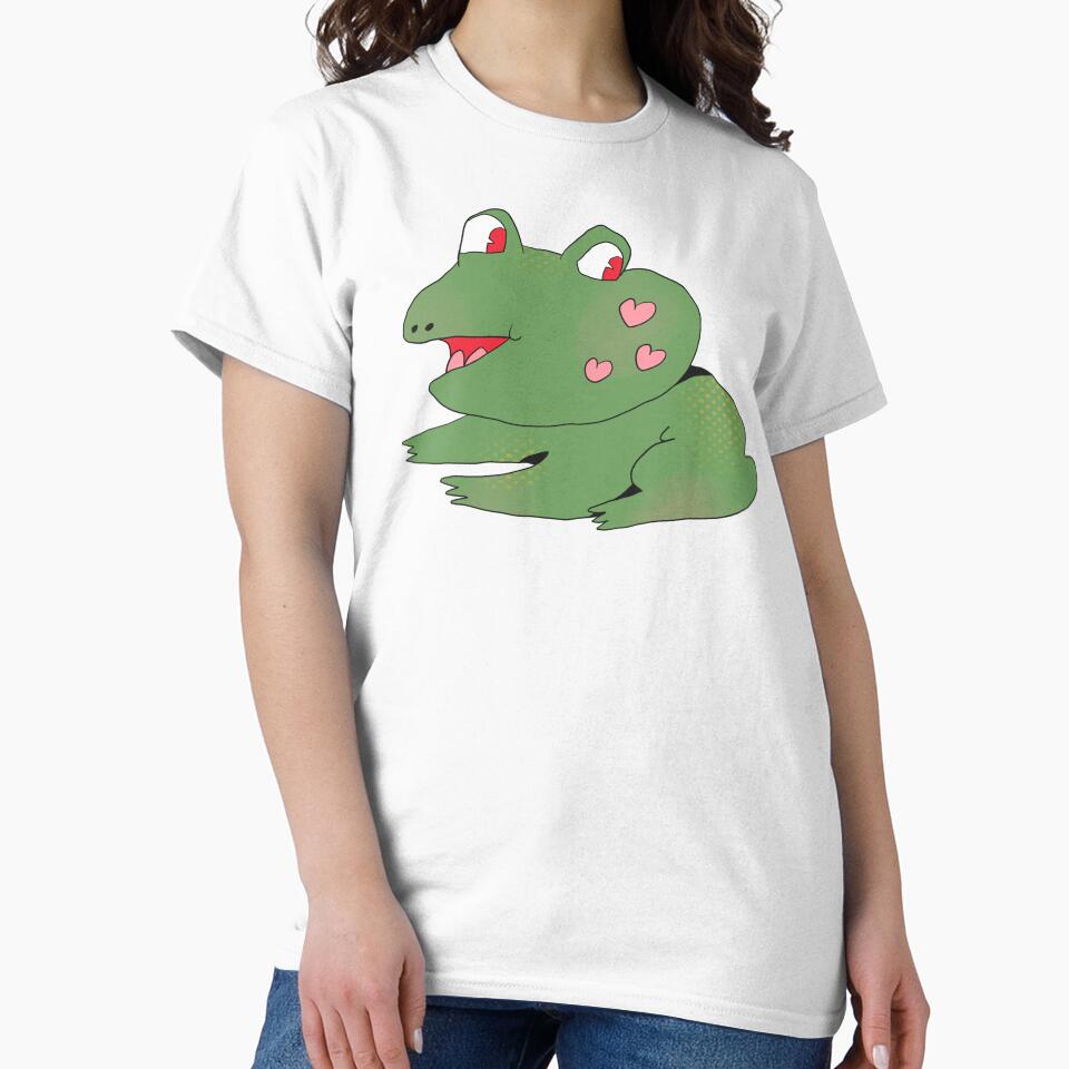 Heart Cheeks Frog by yellowflowerhut