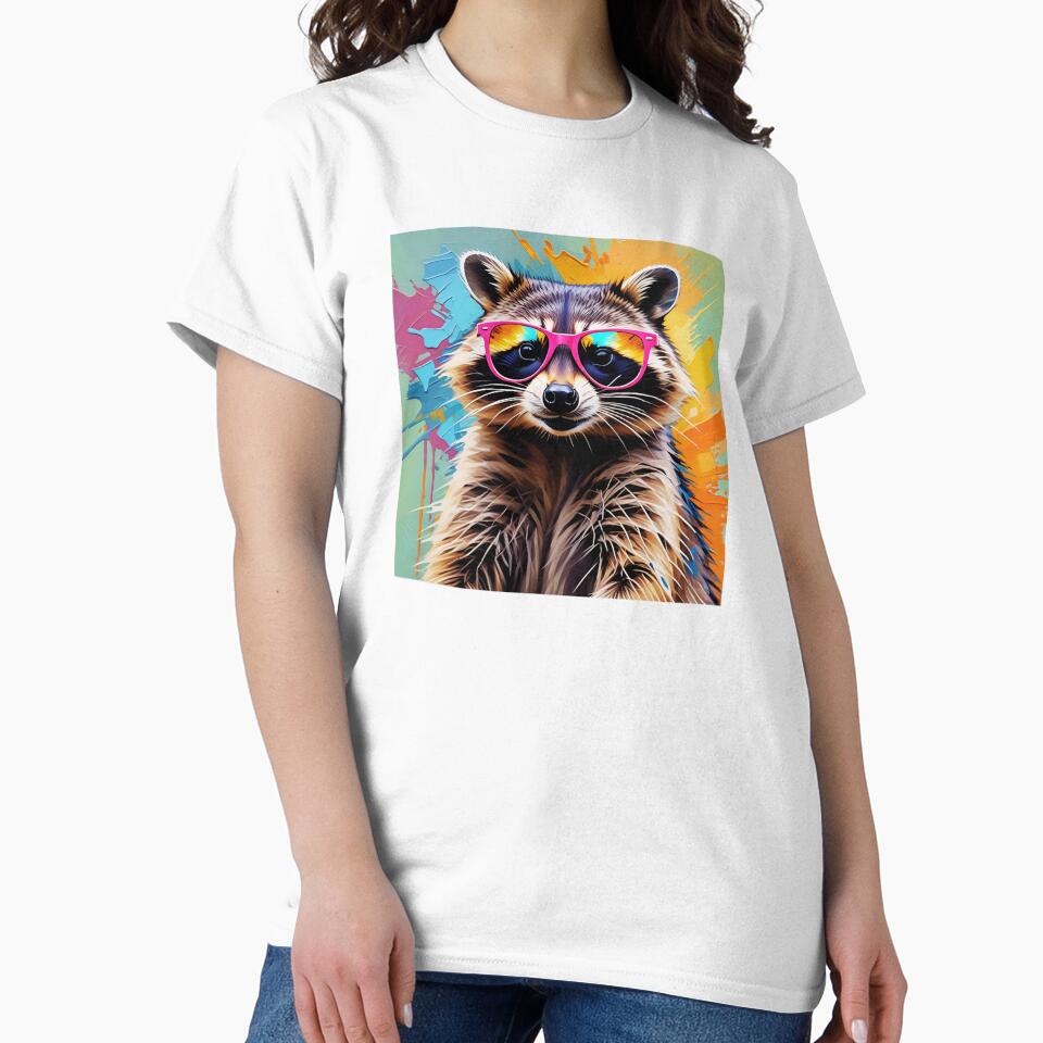Abstract Cool Raccoon by TheAnimalZ00