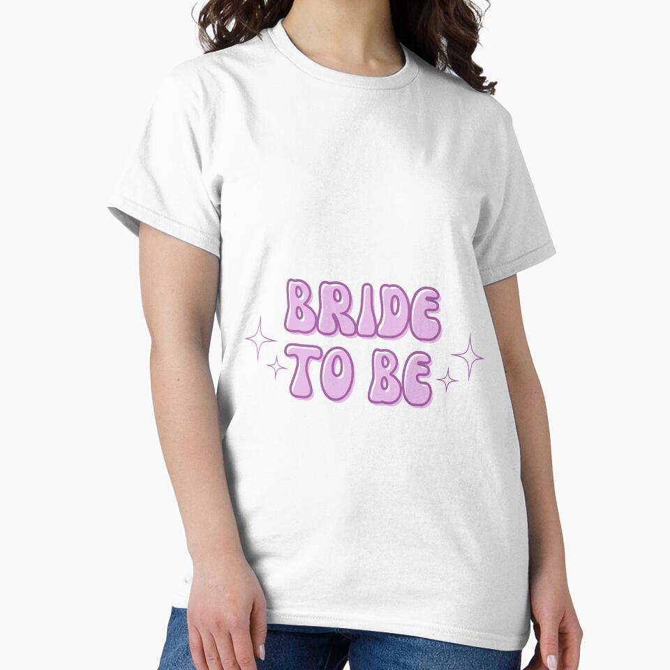 Bride To Be in Purple by Alli Marie Designs