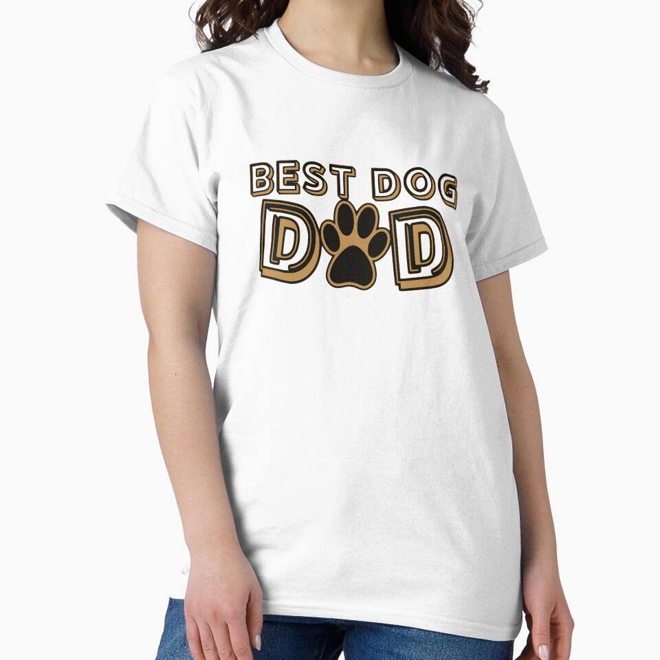 Best Dog Dad 2.0 by Creation Station Boutique USA