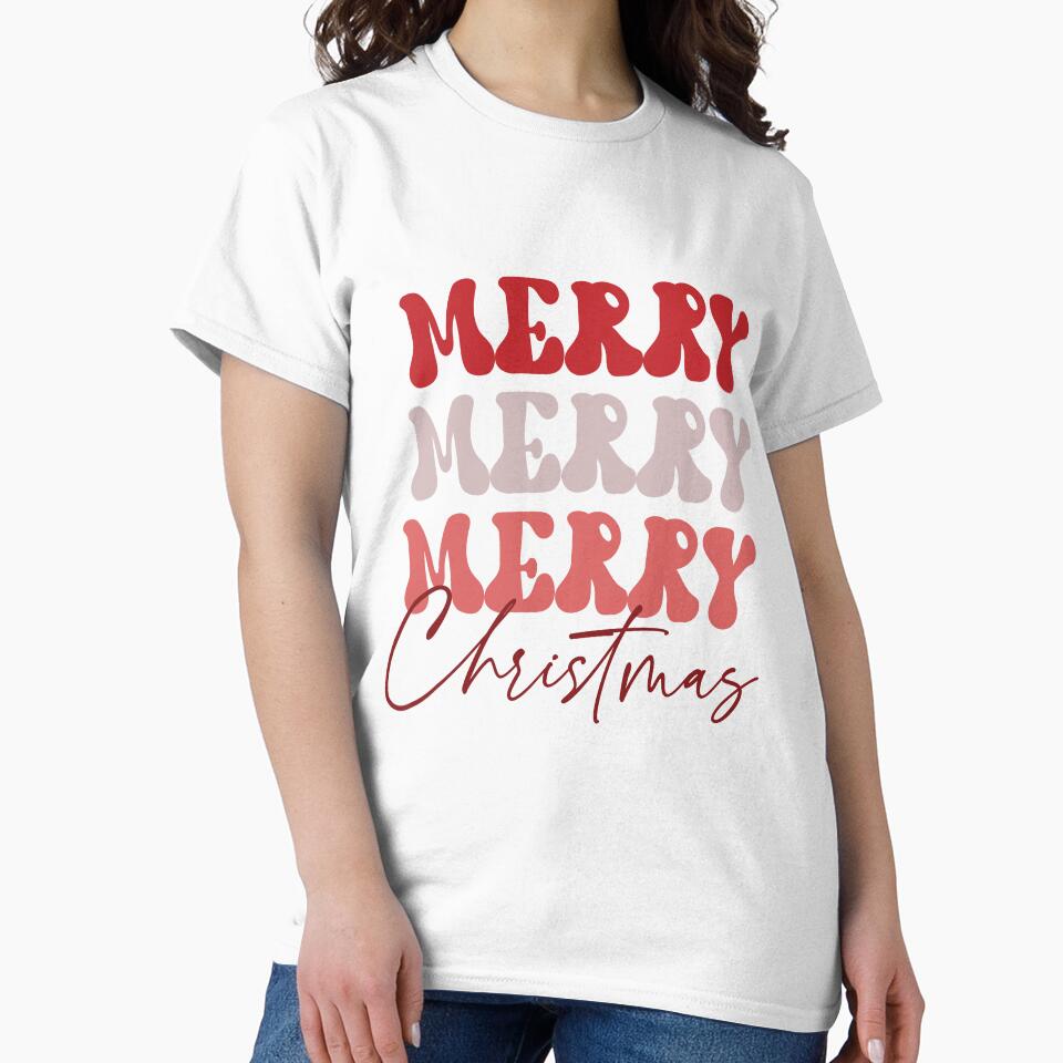 MERRY MERRY MERRY CHRISTMAS by RoroArtsNDesign