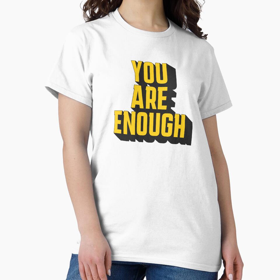 You Are Enough Mirror by ArtBySymone