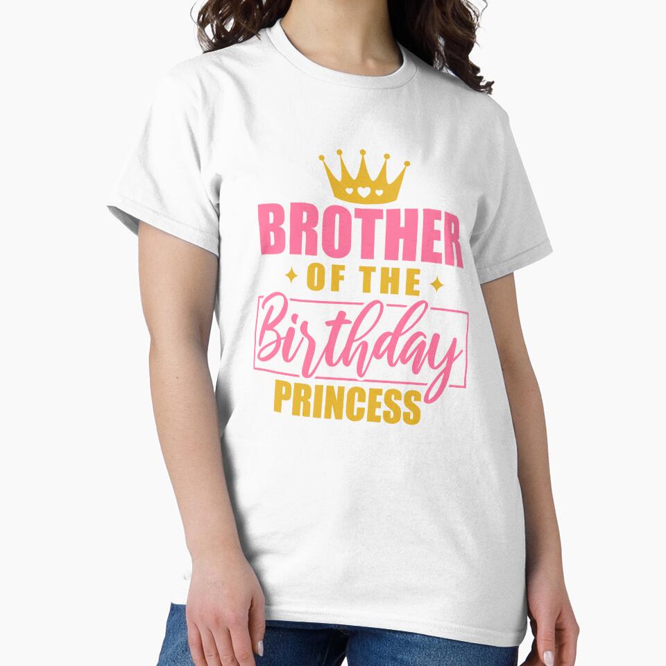 Aunt Of The Birthday Princess Crown by Sticky Canvas