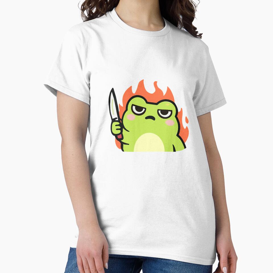 Angry Chaotic Frog Funny Meme by OlhaDreamArt