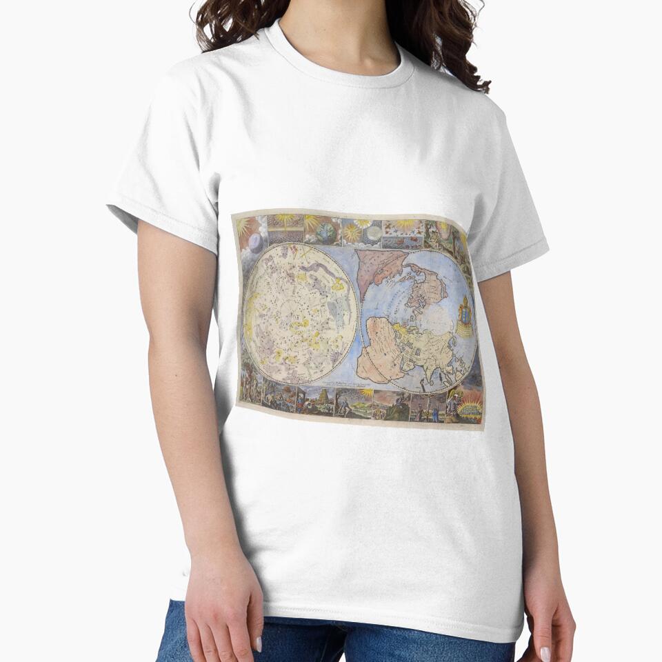Vintage Astrological World Map (1699) by BravuraMedia