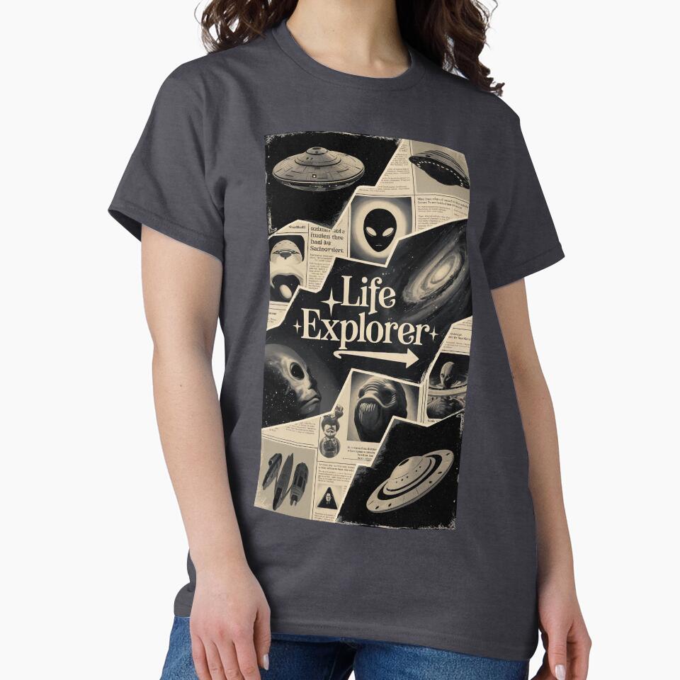 Life Explorer Vintage Astrology Nerd Gift Astrologist Art Gift by Back2Collage