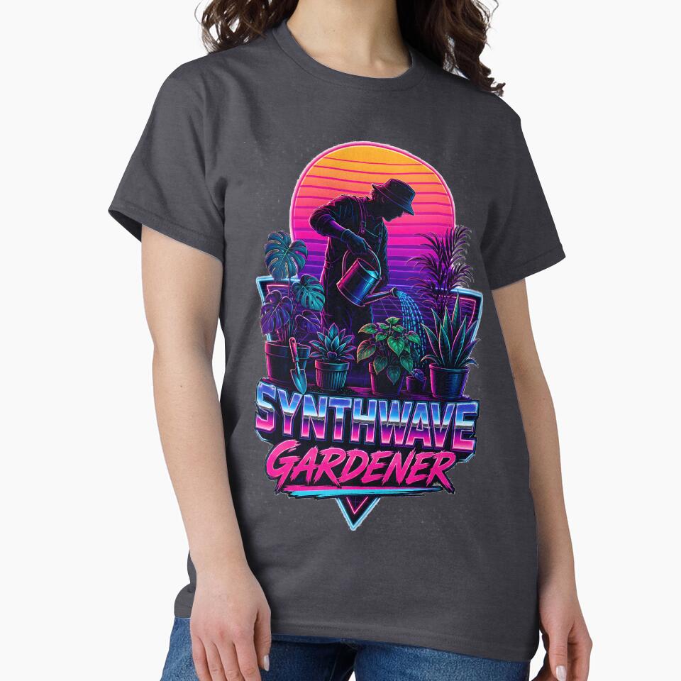 Synthwave Gardener by OddPairStudio