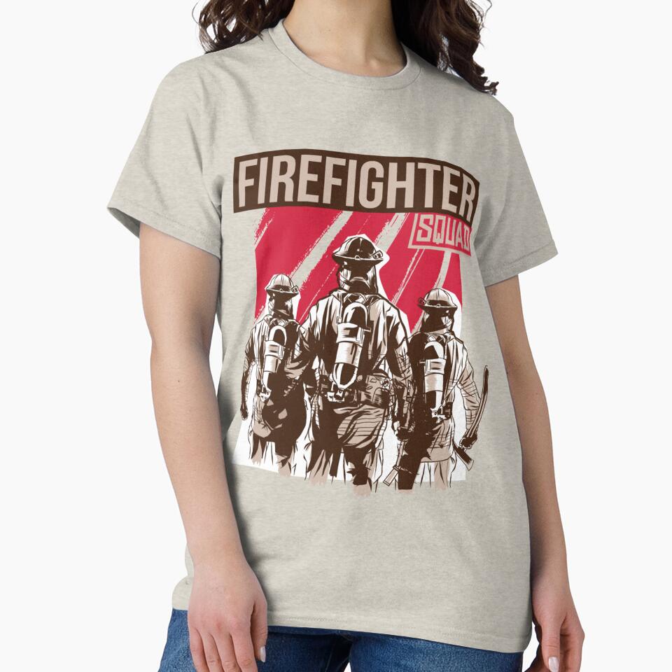 Firefighter Squa| Perfect Gift For you and friends by luconats