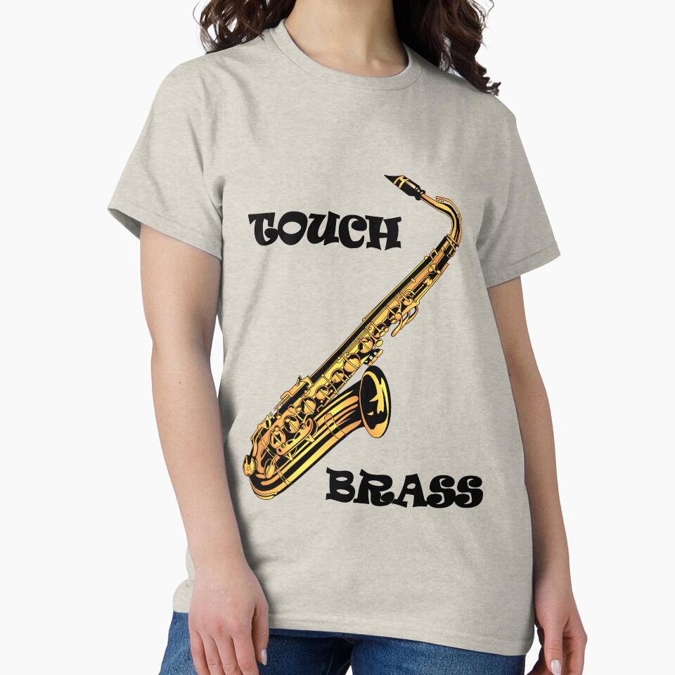 Touch Brass (Saxophone), for light background by Jeeb-Arts