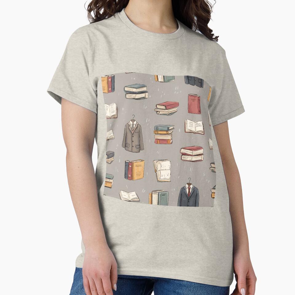 Vintage Dark Academia Pattern by bapupa