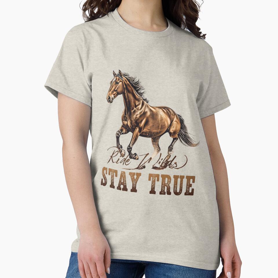 Ride Wild, Stay True by RisingWolfStudio
