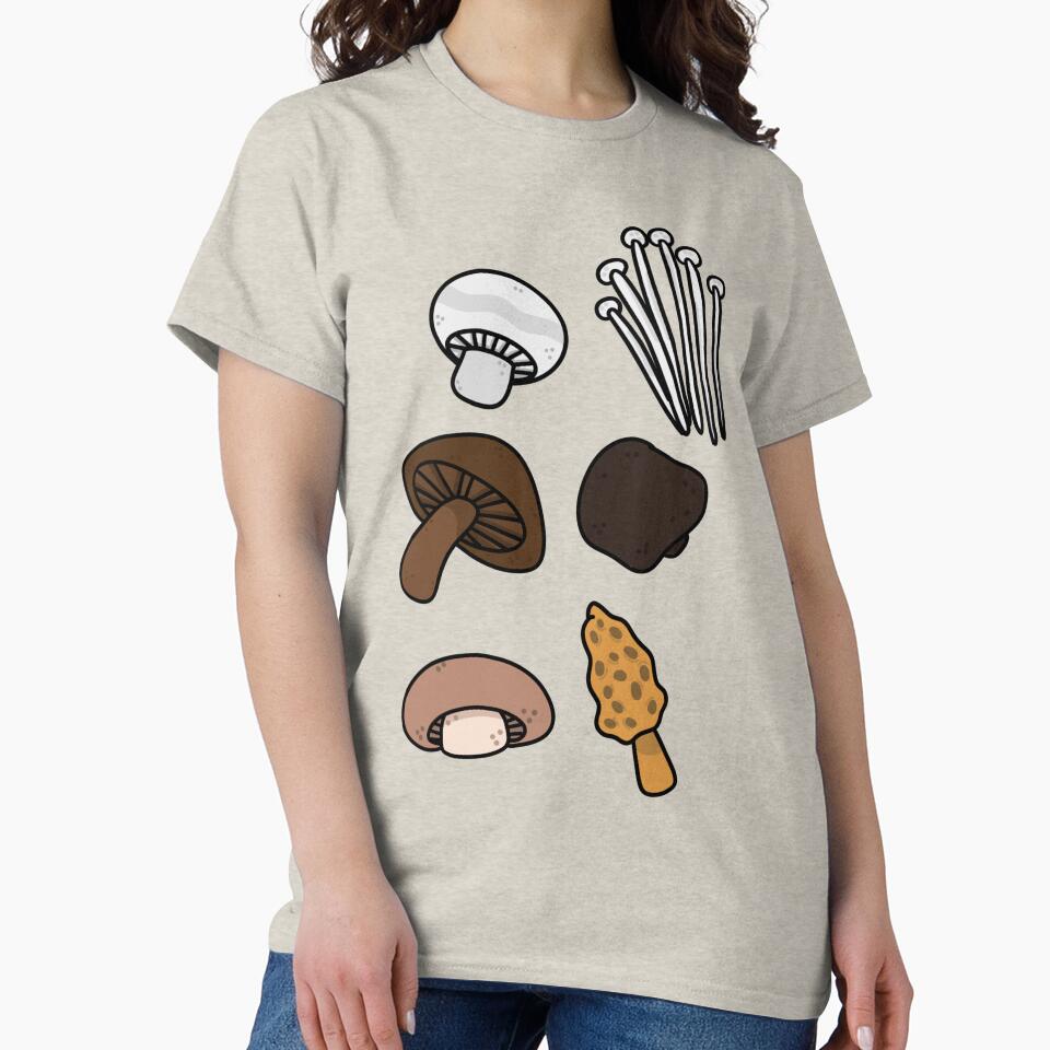 Mushrooms Pattern by CricketDoodles