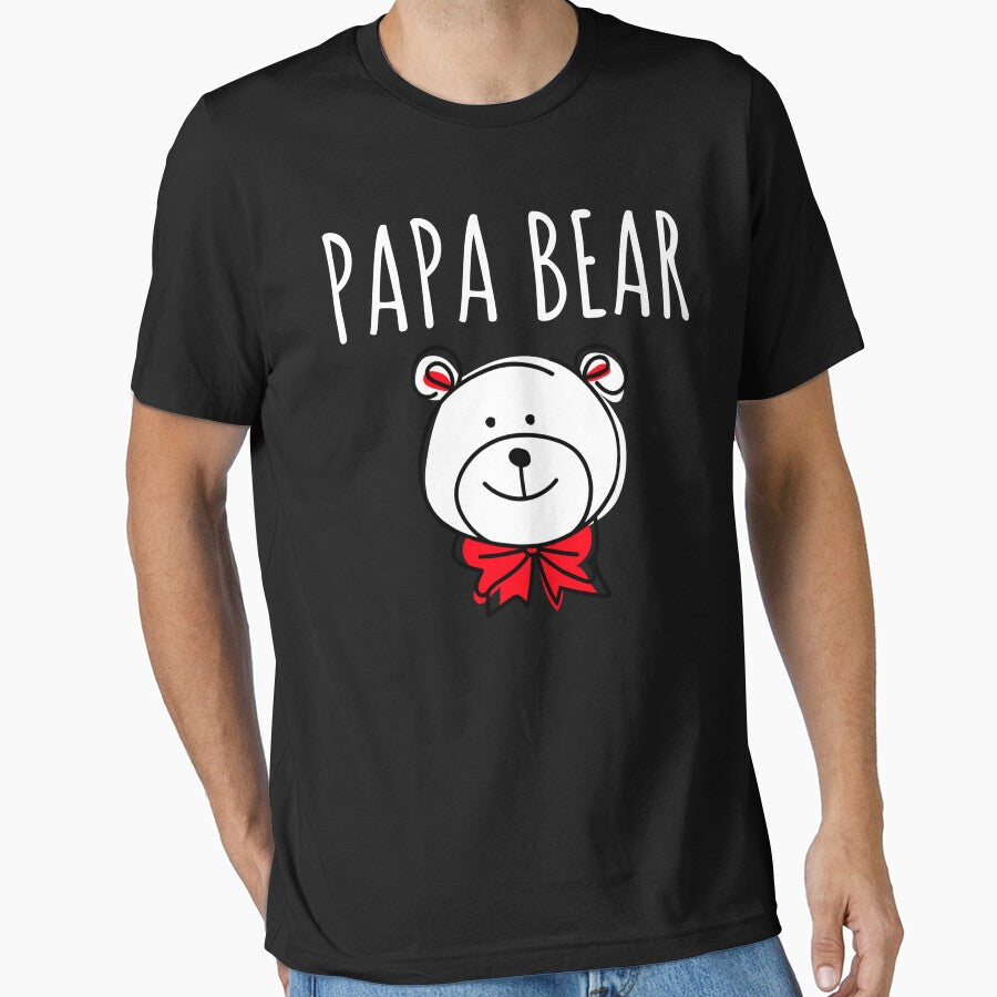 Papa Bear Loving Dad Cute by jacks-tees
