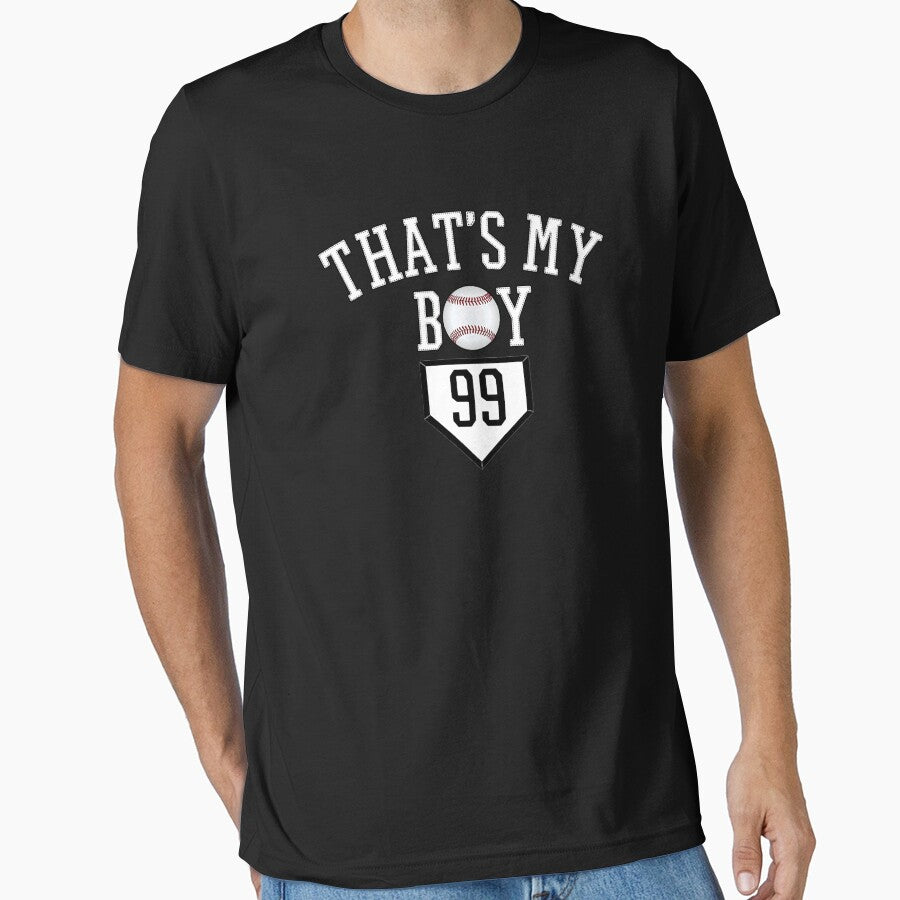 99 That's My Boy Baseball Number Baseball Mom Dad by MichelSorour