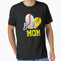 Funny Ball Mom Softball Baseball Gifts For Women Mother's Day by MichelSorour