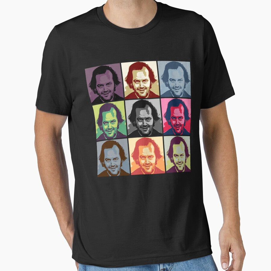 Jack Nicholson Torrance Shining Iconic Pop Art by RogerBlackWhi