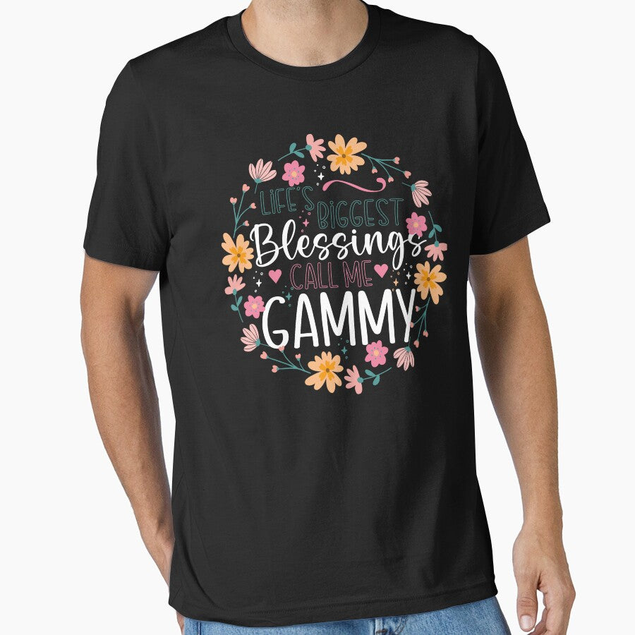 Life’s Biggest Blessings Gammy Floral Grandma by Tujzui