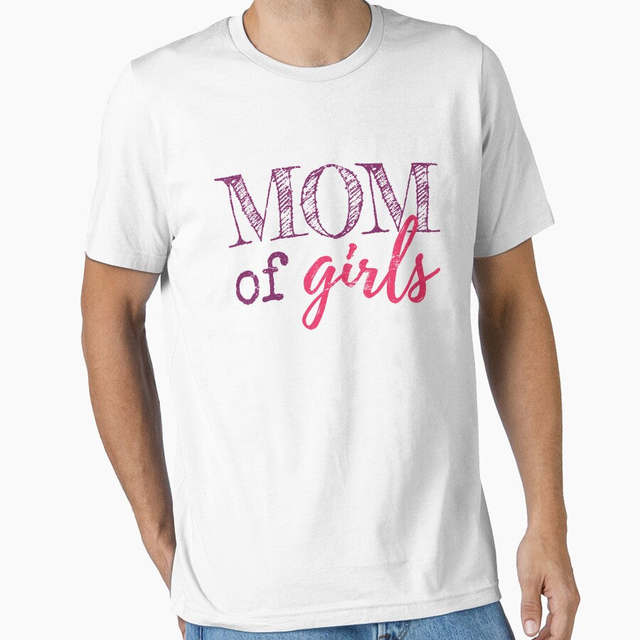 Mom of Girls - Distressed Design for Mothers of Daughters by Theodore Cory