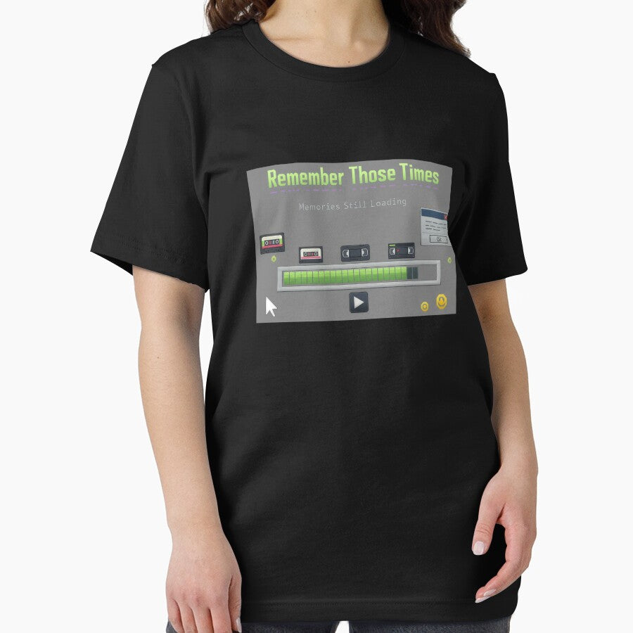 Remember Those Times Memories Still Loading Retro Nostalgia Gamer Tech #3550 by pple-frame