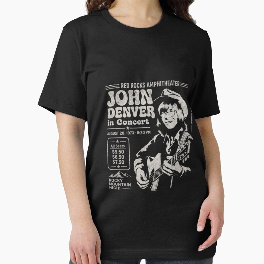 John Denver Red Rocks Concert 1973 Vintage by Trantranpeter