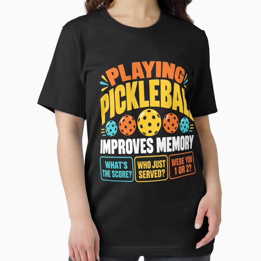 Pickleball Humor Improves Memory by ROUX-ART