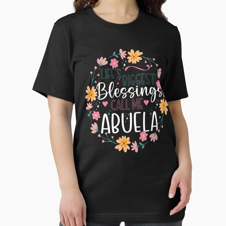 Life’s Biggest Blessings Abuela Floral Grandma by Tujzui