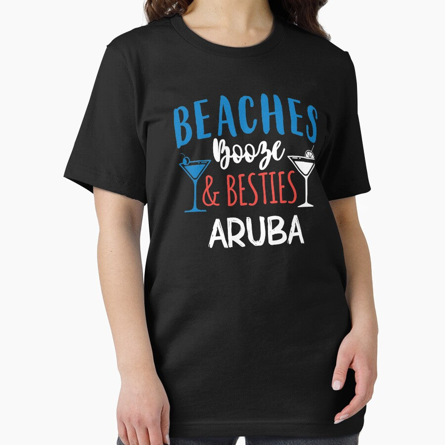 Beaches Booze Besties Bachelorette Aruba Girls Trip design by jakehughes2015