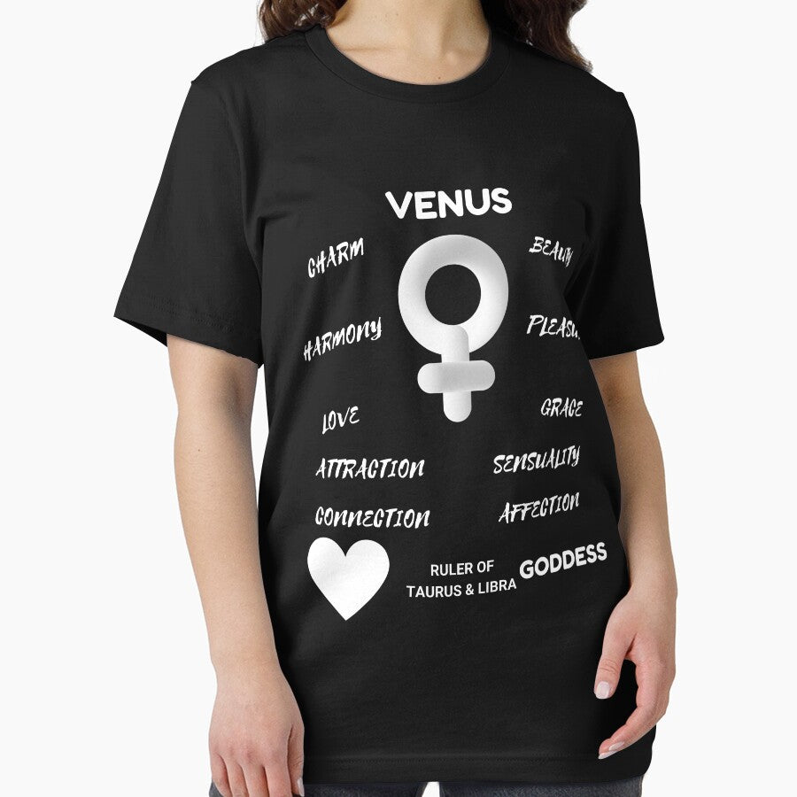 Venus Planet Astrology Symbol Horoscope (Dark Version) by ZODIARA