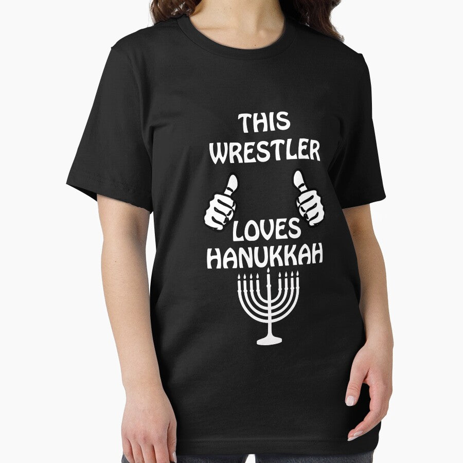 Wrestler Hanukkah funnyshirt by drimel