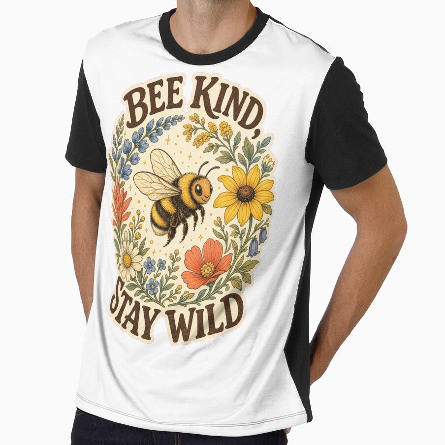 Bee Kind, Stay Wild by sabily