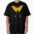 Comet Moth Argema mittrei Cartoon Style by Harpagann