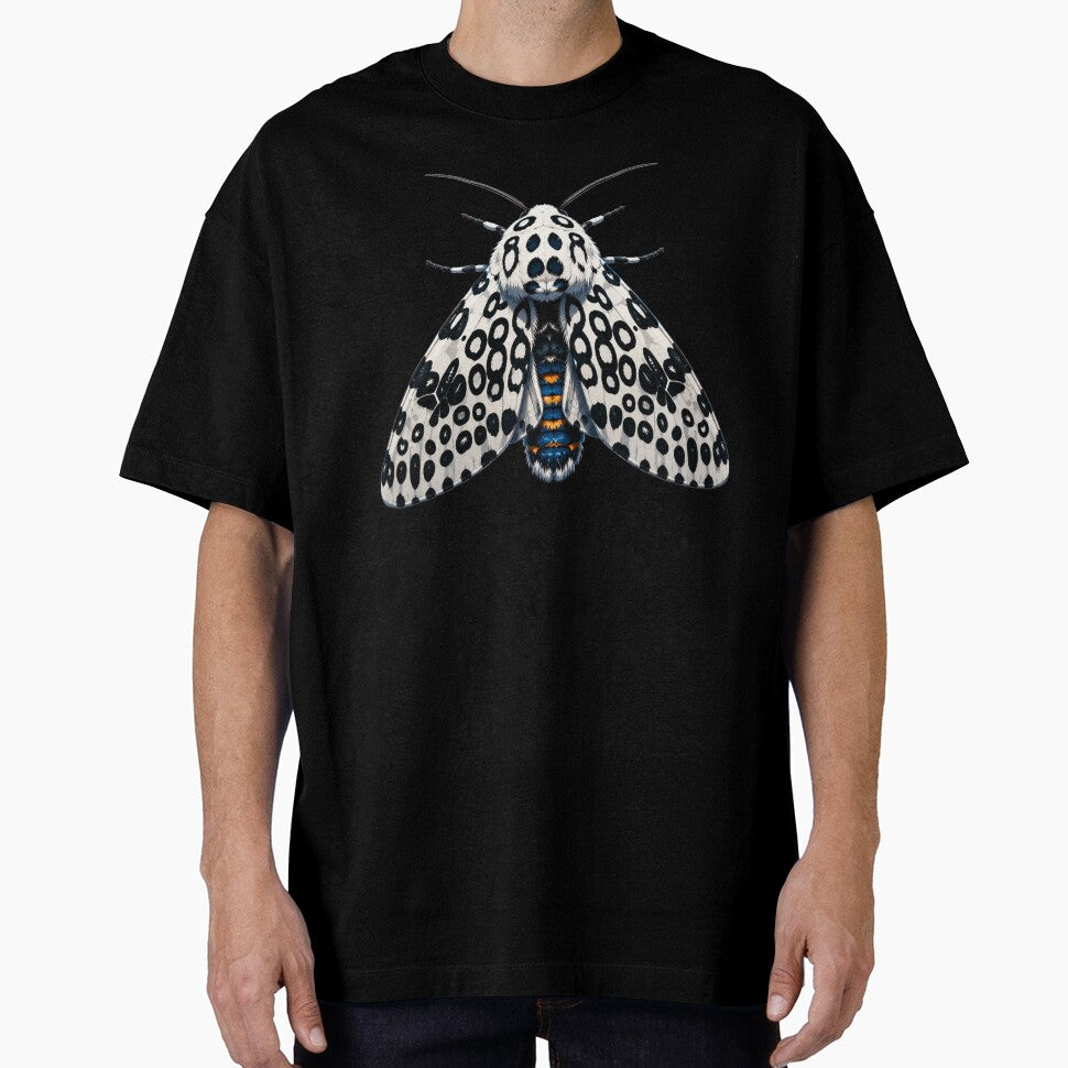 Giant Leopard Moth Hypercompe scribonia Anime Style by Harpagann