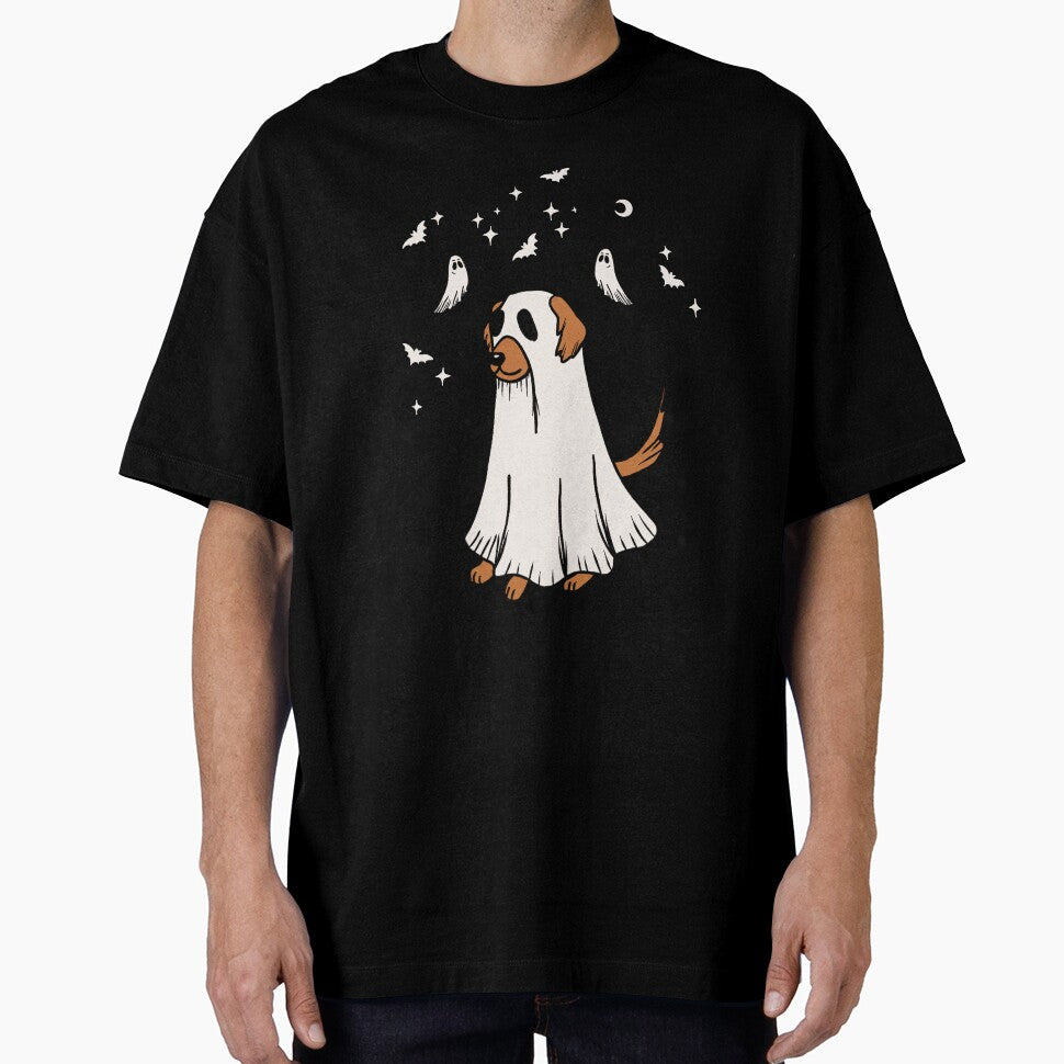Pawranormal Dog Spooky Season Ghost Dog Halloween by Teernahillane