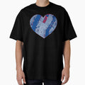 New York Heart Map – American Football Inspired City Art by BottleGnome