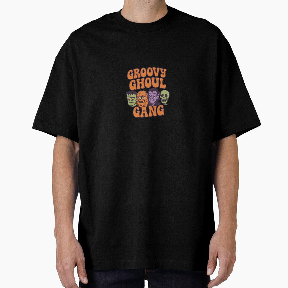 Groovy Ghoul Gang – Retro Funky Halloween Design by ORNIXA