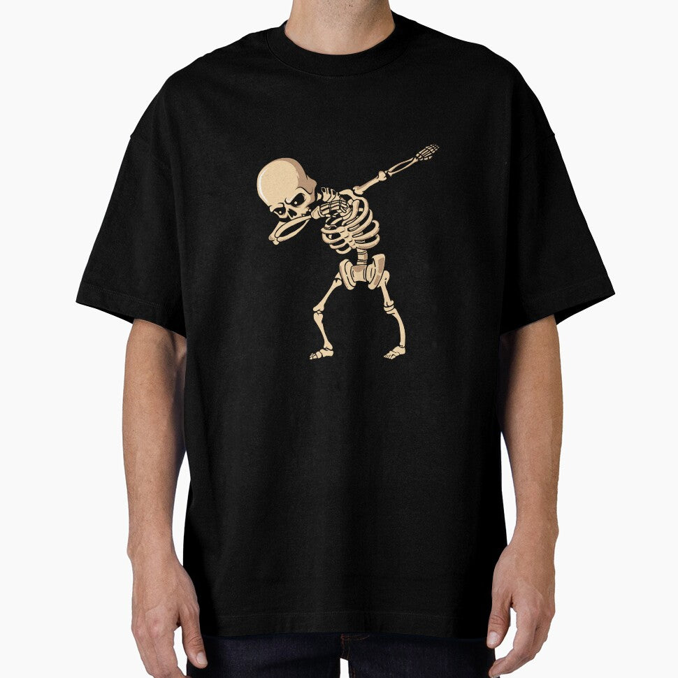 Dabbing Halloween Skeleton by Print_Fuse