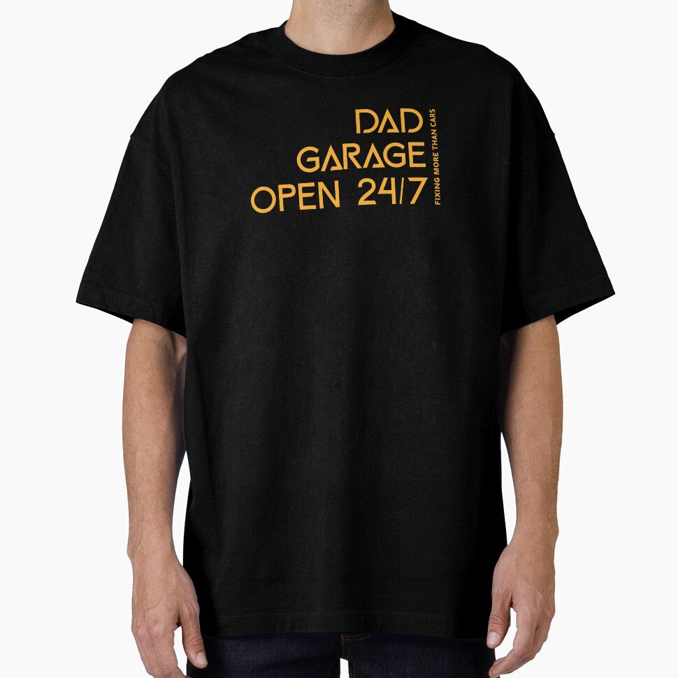 Dad Garage Open 24/7 Fixing More Than Cars Dad Mental Health by TeeRadiance