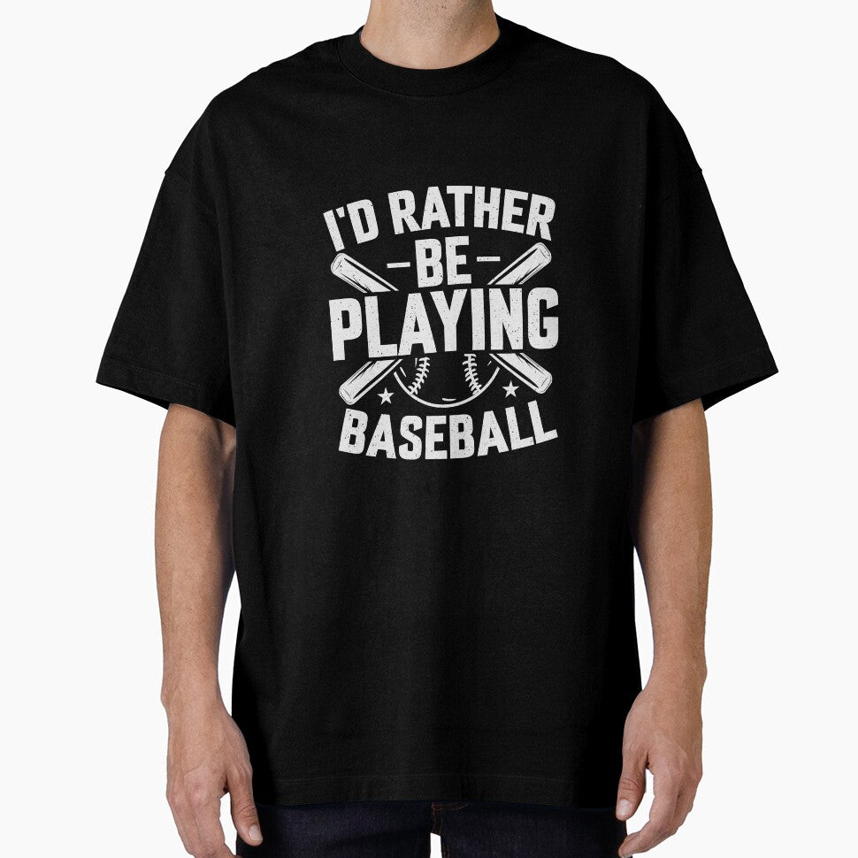 I'D Rather Be Playing Baseball by RED FIR