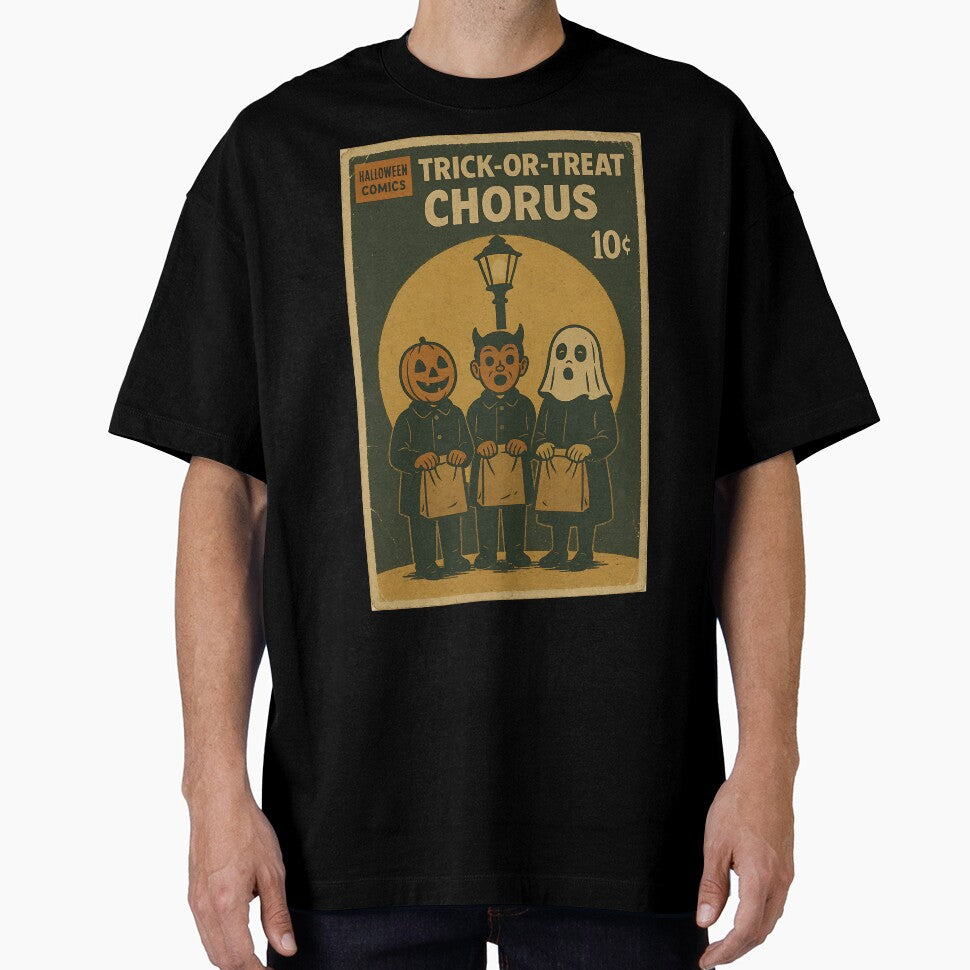 Vintage Halloween Cover: Trick-or-treat chorus by bapupa