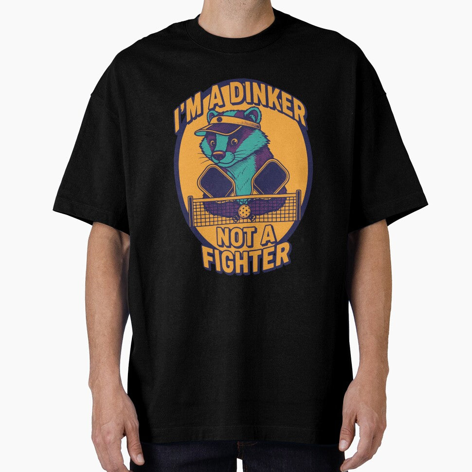 Pickleball Funny Player Im A Dinker Not A Fighter by LuminOrb