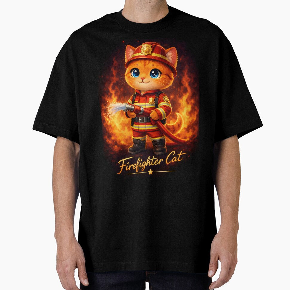 Firefighter Cat by Meow Story