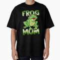 Frog Mom Cute Frog Lover Graphic Design by Delightfully Cynical