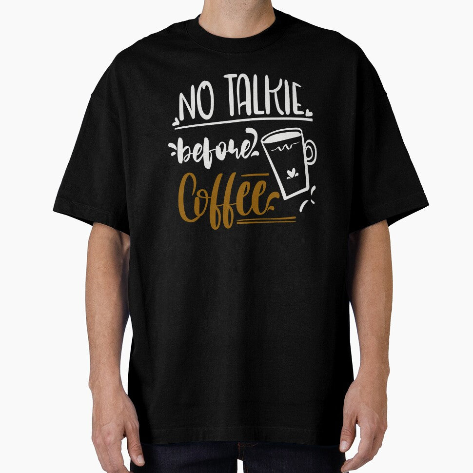 No Talkie Before Coffee by FOX1999-Design